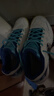 尤尼克斯（YONEX）羽毛球鞋yy入门级训练减震动力垫男女SHB101CR白/蓝 44码 实拍图