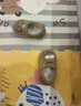 猪爸爸儿童棉拖鞋1-3岁包跟男童居家室内防滑保暖女童宝宝软底棉鞋咖20 实拍图