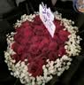 领香鲜花速递香槟玫瑰花束送女友老婆生日礼物全国同城配送 33朵红玫瑰花束—爱你三生三世 实拍图