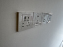 公牛（BULL）G07插座量贩装10A五孔插座86型插座面板G07Z223S白10只插座套装 实拍图