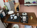 万象柏实木茶桌椅组合客厅功夫茶台茶几小户型家用套装一体阳台泡茶桌子 1.2米明月桌+1月牙椅【送电磁炉茶具】 实拍图