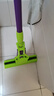 妙洁胶棉拖把27cm杆长120共2头滚轮式懒人家用一拖净免手洗海绵吸水 实拍图