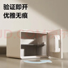 得力（deli）保险柜 25年新款保险箱 家用指纹密码保管箱 自动开门 25cm AE223-Z雅白 实拍图