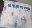 安可新婴儿7A抗菌全棉邹布浴巾 新生儿吸水洗澡纱布盖毯萌熊猫100cm 实拍图