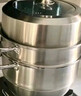 美厨（MAXCOOK）蒸锅 304不锈钢34CM三层蒸锅 加厚复底汤锅燃气电磁炉通用 实拍图