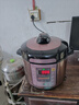 美的（Midea） 电压力锅电高压锅家用大容量多功能定时预约高压电饭煲电饭锅 可煮小米粥2-3-5-8人用 年货好物 推荐款【6L大容量 双胆】（5-12人） 6L 实拍图