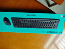 罗技（Logitech）MK220 键鼠套装 无线键鼠套装 办公键鼠套装  多媒体键鼠套装 带无线2.4G接收器 黑色 实拍图