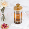 MAVO 法压壶 咖啡壶橄榄木 咖啡过滤杯器具 茶壶家用法式压杯壶 600ml（2-3人份） 实拍图