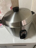 大同TATUNG台湾大同电锅无涂层不锈钢隔水蒸煮卤炖煲家庭款4到6人电饭锅TAC-10QM 10QM 11T香蕉黄 4L 不锈钢色11T 4L 实拍图