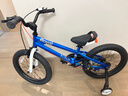 优贝（RoyalBaby）儿童自行车男女童车 宝宝脚踏车山地车 6岁-9岁 表演车18寸 蓝色 实拍图