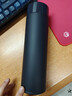 米家旋盖杯 保温杯 316不锈钢真空水杯 便携大容量咖啡杯 500ml藏蓝色 实拍图