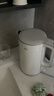 美的（Midea）电水壶热水壶电热水壶304食品级不锈钢无缝内胆双层防烫1.7L大容量1800W智能断电泡茶SHJ1721 实拍图