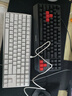 CHERRY樱桃MX 3.0S TKL机械键盘有线游戏电竞键盘 办公电脑键盘 铝合金外壳 侧刻键帽无钢板结构87 白色 无光 红轴 实拍图