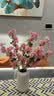 匠心绽放樱花室内客厅装饰花假花餐桌花插花高档轻奢仿真花深粉色3支20124 实拍图