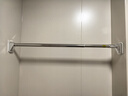 MYMOODHOUSE伸缩晾衣杆浴帘杆免打孔不锈钢阳台窗帘杆挂衣杆万能收缩杆支撑杆 实拍图