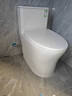 九牧（JOMOO）11396-2-1/31KB-1抗菌一级水效坐便器暴风虹吸式节水马桶305坑距 实拍图