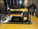 蝴蝶牌上海老式缝纫机家用台式脚踏电动机头裁缝衣车机架升级吃厚 实拍图