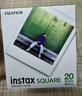 富士（FUJIFILM） 富士拍立得方形相纸用于一次成像拍立得SQ10/SP-3/SQ6/SQ1/SQ40等 方形相纸20张+方形相册（款式随机） 实拍图