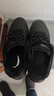 安踏男鞋运动鞋男春夏季男士软底网面透气跑步鞋休闲鞋皮面防水鞋子男 （冬季内里加绒保暖）基础黑 43 （9.5码） 实拍图