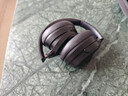 兴戈（SIMGOT）空屿EH500 深度ANC主动降噪头戴式蓝牙耳机5.4双金标HIFI高音质高解析可折叠 夜岩黑+耳机收纳包/黑色 实拍图
