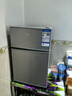 荣事达（Royalstar）小冰箱小型家用出租房双门一级能效宿舍冷藏冷冻两用节能电冰箱 38A122【一级能效】【三天不到1度电】银 实拍图
