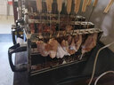 猎钢狼无烟羊肉串电烤箱商用家用烤串机全自动抽屉式电热烤串烧烤炉 自动旋转定时款（一组10串）-三组带油盘 实拍图