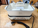 美的（Midea）电火锅鸳鸯锅烤肉锅火锅专用锅0氟涂层超薄速沸电火锅多功能锅料理锅分体式6.5L多用途锅DLS3322R2 实拍图