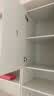 惠寻京东自有品牌餐边柜轻奢现代简约书柜储物柜碗柜厨房收纳柜酒柜 120*40*220【实木生态板】 暖白色 实拍图