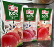 汇源100%桃汁果汁饮料1Lx5盒礼盒送礼宴请餐桌果蔬汁饮料聚餐畅享 实拍图