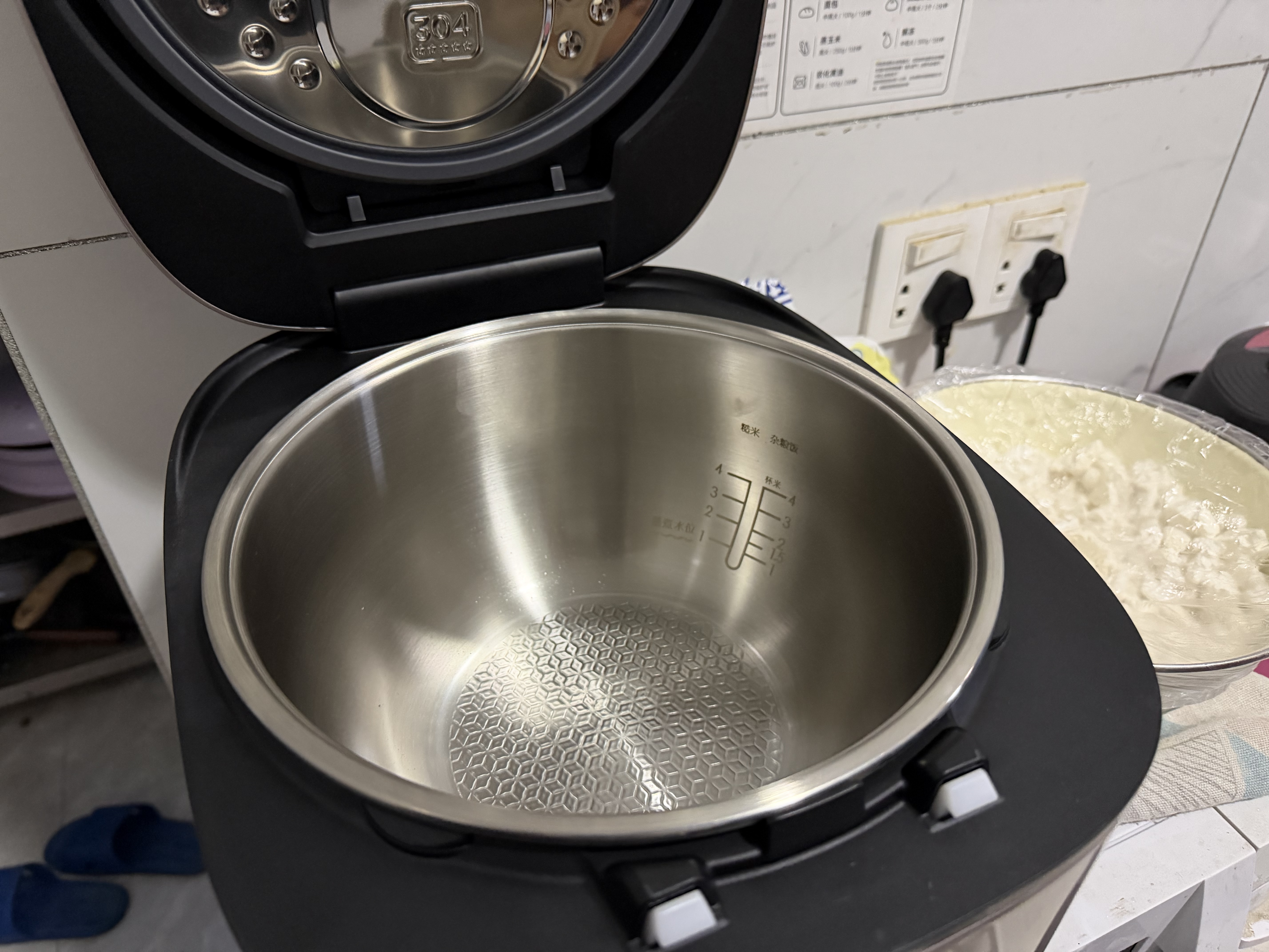 美的（Midea）电饭煲电饭锅IH加热一级能效无涂层0涂层3-4升家用2-3-4-5个人316L不锈钢内胆母婴级316L智能预约 【316L 0涂层内胆+IH】 4L 实拍图