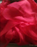 杭丝路真丝丝巾女纯色披肩桑蚕丝加大围巾沙滩巾妈妈生日妇女节礼物 红色(200*135CM大规格) 实拍图