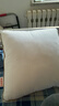 恒源祥纯棉抱枕芯 万能方形沙发靠垫内胆 45 50 55枕头芯酒店单只一对装 单只装-立体边 45cm*45cm 含枕芯 实拍图