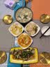 不锈钢吐骨碟子高档耐摔小盘子甜品盘水果盘蘸料火锅盘零食碟 14cm金色4个装+架子 实拍图