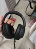 QCY H3S 头戴式-56dB主动降噪【双金标+A级降噪认证】7麦蓝牙耳机无线有线游戏低延迟超长续航 黑色 实拍图