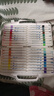 得力（deli）36色儿童学生水性丙烯马克笔PP盒装水彩笔生日礼物防水手绘咕卡荧光记号笔元旦树涂鸦美育 实拍图