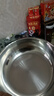 【不锈钢】和面盆厨房烘焙家用火锅盆洗菜打蛋汤锅盆醒面盆料理盆 30cm【热卖款】不锈钢 和面盆 实拍图