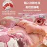 雅鹿牛奶绒四件套加厚珊瑚绒保暖床单被套法兰绒床笠被罩冬季床上用品 熊宝【高克重绒 加倍保暖】 1.8m 床单款 -四件套【被套2*2.3m】 实拍图