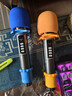 山水（SANSUI）M1 麦克风无线麦克风话筒家用唱歌K歌一拖二户外舞台音响ktv麦克风主持会议卡拉OK直播 实拍图