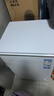 海尔（Haier）100L单温冰柜小型家用小冰柜减霜一级能效冷藏冷冻转换深冷冷柜小冰箱BC/BD-100GHW9D国家补贴 实拍图