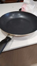 苏泊尔（SUPOR） 平底锅不粘锅家用小煎锅煎蛋饼牛排煎锅厨房锅 28CM明火专用【带盖】 28cm 实拍图