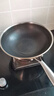 炊大皇炒锅304不锈钢有钛炒菜锅煎锅平底不粘炒锅32cm 可立可视盖不挑灶 实拍图