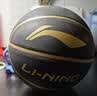 李宁（LI-NING）篮球儿童6-12岁室内外通用比赛训练5号球成年人专用小学生幼儿园 黑金CBA【升级款】7号篮球 实拍图