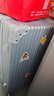 梵地亚行李箱多功能箱包拉杆箱学生大容量旅行密码箱皮箱杯架银色24英寸 实拍图