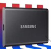 三星（SAMSUNG） 2TB Type-c USB 3.2 移动固态硬盘（PSSD） T7 灰色 NVMe传输速度1050MB/s 手机直连笔记本外接 实拍图