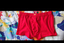 浪莎大红内裤男纯棉本命年属马年骐骥红4条礼物大码裤衩平角男内裤 实拍图