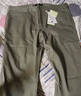 网易严选【断码清仓】莱卡高弹时尚直筒休闲裤男士轻商务修身直筒裤男显 灰绿色 32 （175/82A） 实拍图