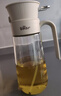 小熊（Bear）油壶 玻璃瓶调料瓶酱油瓶厨房油罐壶660ml自动开合不挂油CX-JW021 实拍图