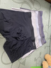 猫人男士内裤男冰丝无痕凉感10A虫草抑菌透气裤衩大码男生平角短裤头 黑色+铂灰+灰蓝 10A抑菌冰丝 3条 XL （建议120斤-140斤） 实拍图