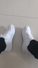 阿迪达斯（adidas）男女鞋板鞋春季皮面防泼水小白鞋百搭运动休闲鞋 亮白 42.5 实拍图