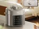 美的（Midea）【国家补贴】0氟有钛电压力锅高压6升大容量电饭煲家用6-8人触控全自动智能预约自动排气MY-E6923 实拍图